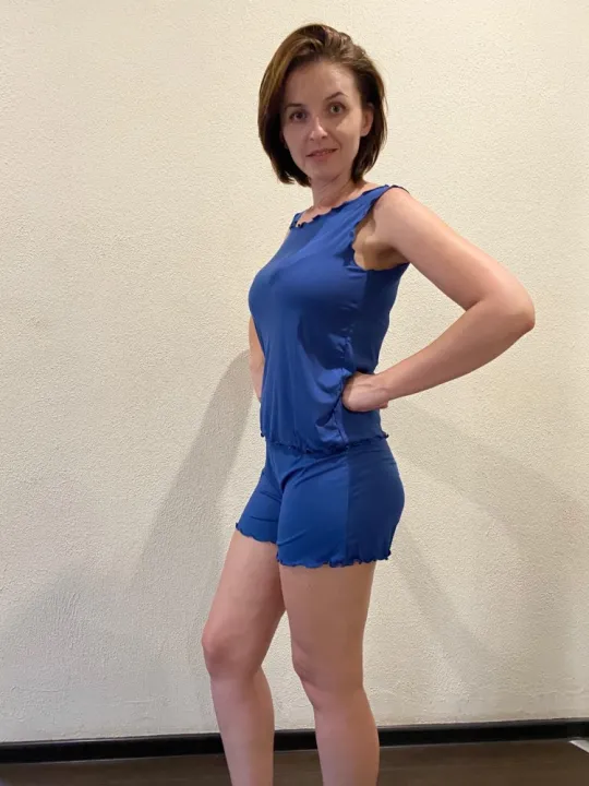 Tank%20Top+%20Shorts%20Summer%20Pajamas%202%20Piece%20Set%20Casual%20Homewear%20Suit%20for%20Women%20Summer%20Pajamas%20Set%20Female%20Modal%20Atoff%20Home%20Clothes%20-%20Image%208