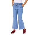 Ladies wed leg Denim pants.