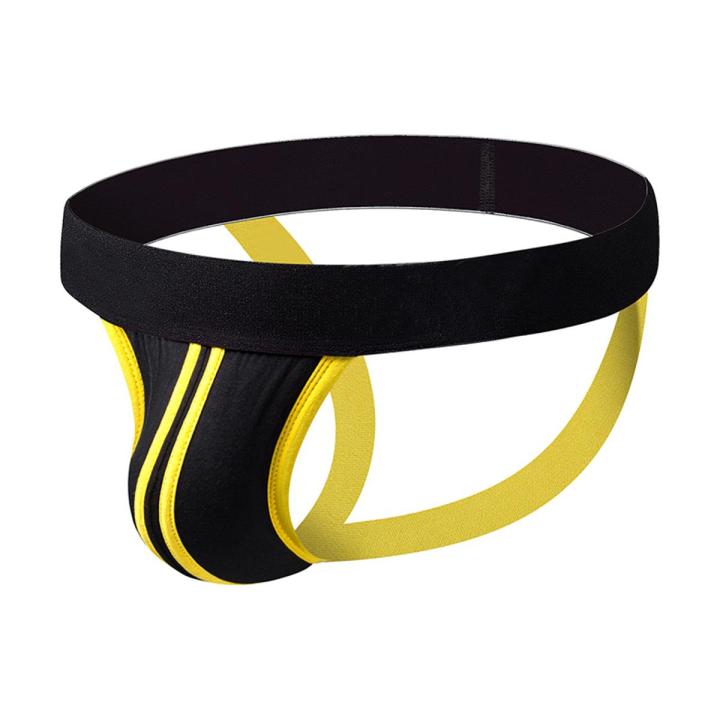 CMENIN Comfortable LOGO Modal Men Underwear thongs Mens Jockstrap Popular Thongs And G strings CMENIN Comfortable Stripe Innerwear BP166