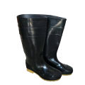 Rain boots manufacturers high-top steel toe steel bottom oil-resistant acid and alkali resistant industrial and mining boots waterproof rubber shoes safety protection anti-slip rain boots. 