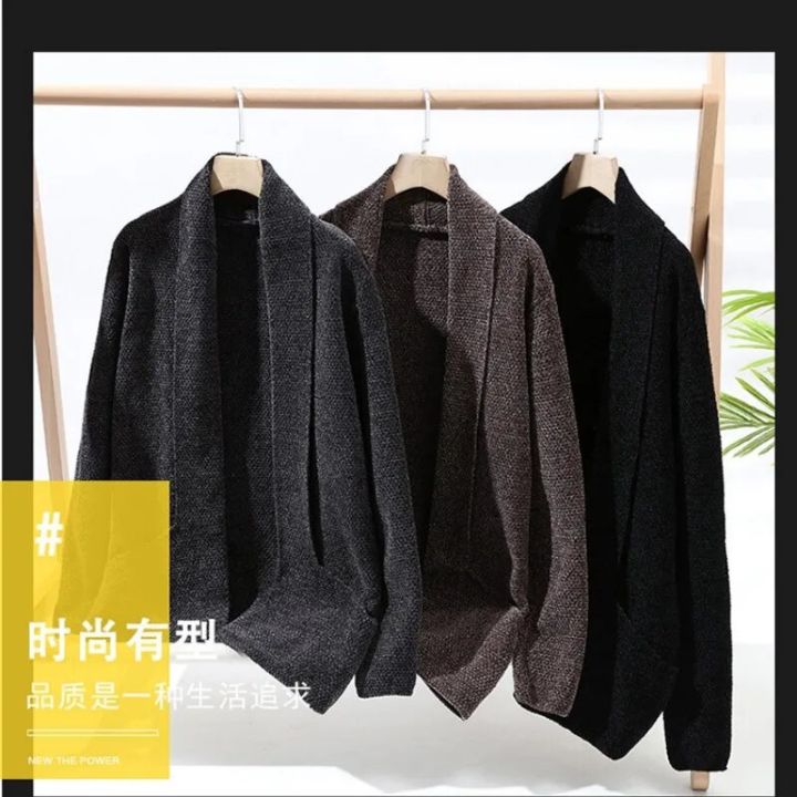 2023%20Autumn%20Winter%20Men's%20Casual%20Korean%20style%20Cardigan%20Sweaters%20High%20Quality%20Men%20Knitted%20Jacket%20Solid%20Color%20Comfortable%20Sweater%20-%20Image%206