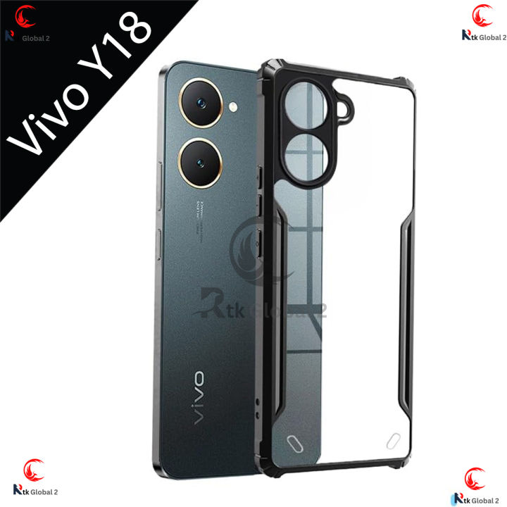 Xundd Case For Vivo Y18 // Xundd Case Case Shockproof Transparent Bumper Phone Cover