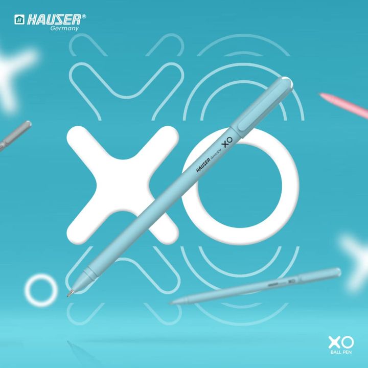 Hauser%20XO%20Ball%20Pen%20(Set%20of%2010,%20Black%20-%20Image%203