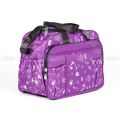 Travel Bag Large Capacity Simple Purple / Navy Blue / Black Travel Bag Nylon Hand Luggage 20".