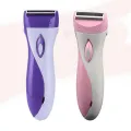 Kemei KM-3018 Waterproof Electric Lady Shaver Hair Women Bikini Underarm Body Lady Epilator Hair Removal Cordless Trimmer for Women. 