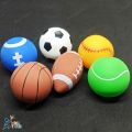 Soft PVC Food Grade Rubber Baby Toys Ball With Whistle. Gift Balls For Toddlers.