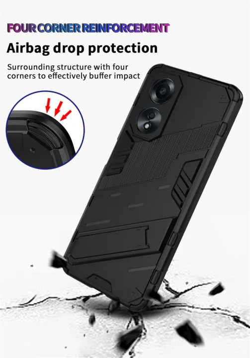 lthmy%20for%20OPPO%20A17%20cover%20Shockproof%20Hard%20Case%20Full%20Protection%20Back%20Cover%20Punk%20Casing%20with%20Kickstand%20-%20Image%205