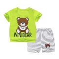 Summer Boys Clothes Suit Baby Girl Outfits 100% Cotton Top+Pant 2PCS Set Infant Newborn Clothing 6 9 12 18 24 Month. 