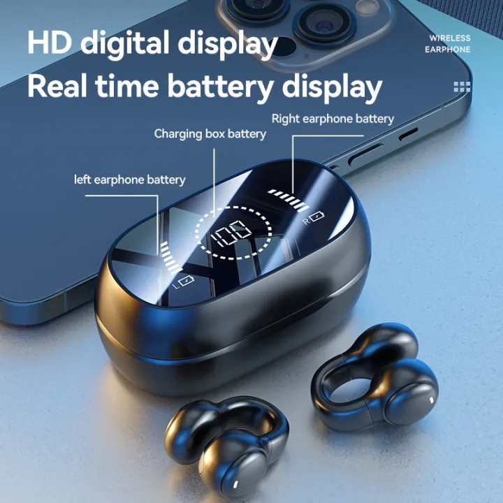 GENAI%20M47%20Ear%20Clip%20Headphones%20Wireless%20Earbuds%20Bluetooth%20Open%20Ear%20headset%20Air%20Conduction%20Waterproof%20Painless%20Wearing%20Earphone%20-%20Image%203