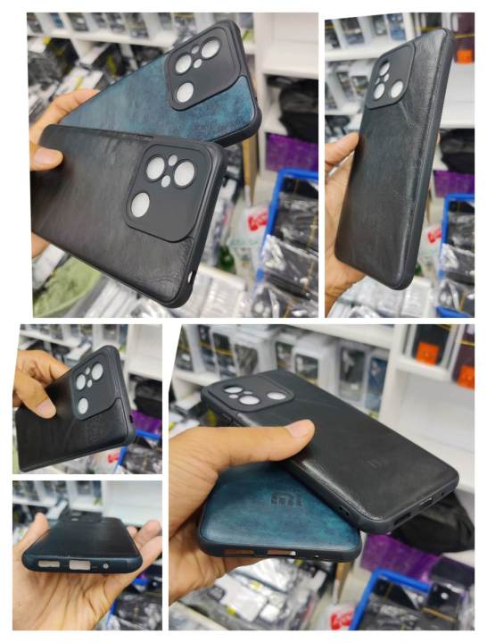 For%20Redmi%2012C%20/%20Poco%20C55%20Soft%20Artificial%20Leather%20Cover%20-%20Image%204