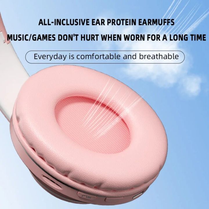 Wireless%20Headphones%20Bluetooth%205.3%20Earphones%20Foldable%20Gaming%20Headset%20Sport%20Headphone%20with%20Mic%20Music%20Earbuds%20400mAh%20-%20Image%205