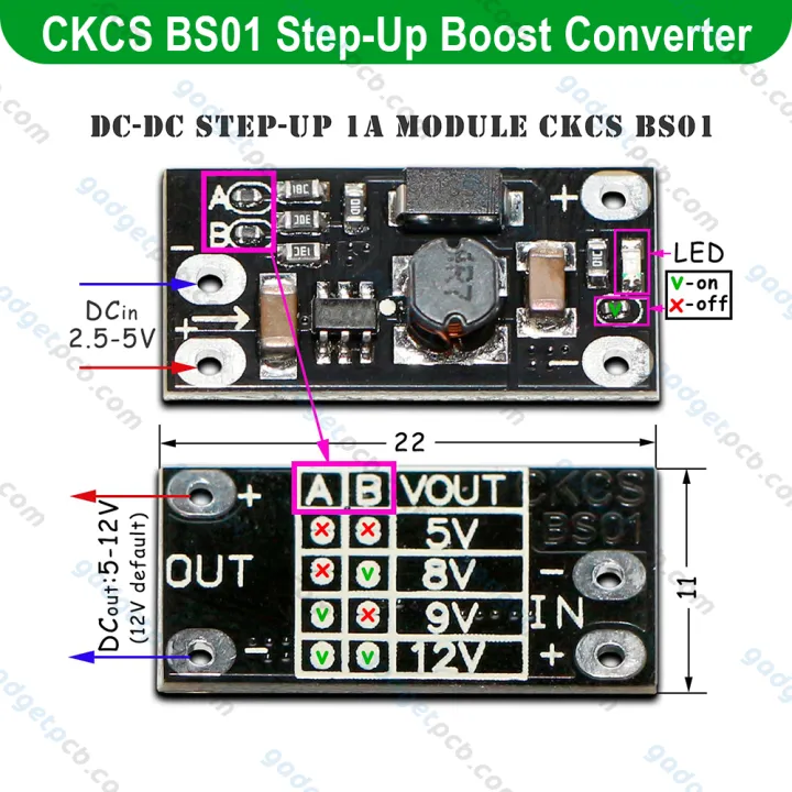 CKCS%20BS01%20Multi-Function%20Mini%20Step-Up%20Boost%20Converter%20Board%203.7V%20to%205V%208V%209V%2012V%20Fixed%20Output%20Power%201.5A%20with%20LED%20Indicator%20Diy%20battery%20Voltage%20Converter%20-%20Image%205