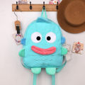 2023 Japanese Funny Cute Cartoon Big Mouth Backpack Ugly Cute Blue School Bag Large Capacity Backpack Men and Women. 