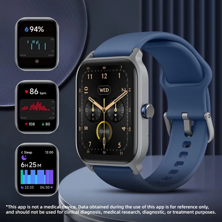 "IDW13%20Smart%20Watch%20with%20Alexa%20-%20Waterproof%20Sports%20Tracker,%201.8""%20Display,%20Health%20Monitoring,%20for%20iPhone%20&%20Android,%20Silicone%20Strap"%20-%20Image%208