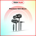 Plextone G23 Dual Variable Sound Cell Gaming 3.5mm In-Ear Wired Earphone. 