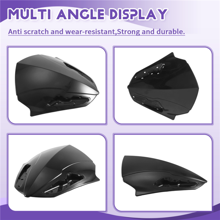 Motorcycle%20Windshield%20WindScreen%20Visor%20Viser%20for%20155%20V1%20/%20Aerox%20155%20/%20V2%202021%20Black%20-%20Image%202