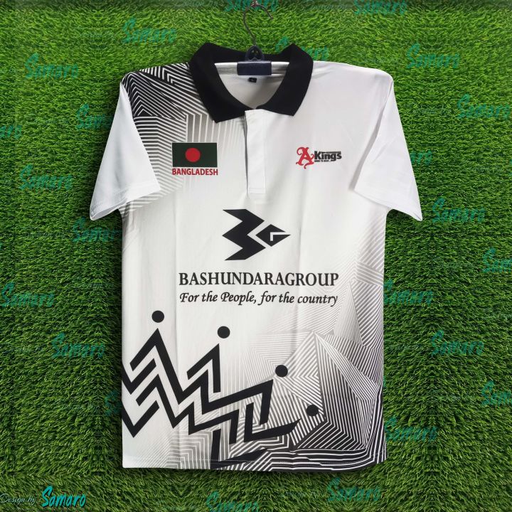 Bashundhara Kings Short Sleeve Collar Football Jersey For Man - Half Sleeve Polo T Shirt - Bashundhara Jersey 2026/2027