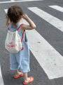 Children's Jumpsuit Summer2023New Boys and Girls Light Color Denim Suspender Pants Baby Retro Korean Children's Clothing Fashion. 
