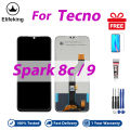 LCD No Frame For Tecno Spark 8c 9 KG5k KG5j KG5n Display Touch Screen Digitizer Assembly Replacement Parts. 