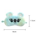 Cute Cartoon Plush Animal Koala Sleeping Eye Mask for Students Boys Girls Lightproof Blindfold Night Dream Healthy Eye Covers. 