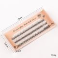 【The Edge of Beauty】DIY Eyelashes Extension Interperse Natural Vivid Individual Lashes A Shape Cluster Fishtail. 