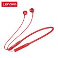 NEW Lenovo QE08 Neckband Wireless Bluetooth Headphones HIFI 9D Stereo Sports Magnetic Earphone Running Waterproof.