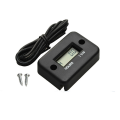 Waterproof LCD Display Digital Hour Meter Inductive Timer. 