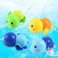 Baby Bath Toy Swimming Small duck dolphin Clockwork Playing Water Bathtub Cute animal Cartoon Swimming Toy for Kids For Early Learning Baby,Boys and Girls Baby toys. 