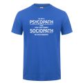 Men Clothing I'm Not A Psychopath I'm A High Functioning Sociopath Do Your Research Printed Funny T Shirt T-shirt Tshirt. 