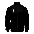 Hip Hop Popular Anime Haikyuu 3D Print Zipper Raglan Jacket Windbreaker Boys/Girls Comfortable Stand Collar Jackets Coats. 