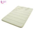 [CATT] 16 x 24 inches Thick Memory Foam Water Absorbent Small Bath Mat Non Slip Soft Long Fast Drying Bathroom Floor Shower Rug Carpet Washable for Toilet. 