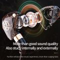 SPRISE New X6 Deep Bass Dynamic In-Ear Earphones With Mic Stereo Wired Ear Monitor Earpiece Headset 3.5mm Headset.