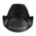 52MM Tulip Flower Lens Hood for Nikon AF-S 18-55mm, 55-200mm f/4-5.6G ED VR II, 50mm f/1.8D, 35mm f/1.8G, Pentax 18-55mm. 
