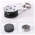 300Kg Bearing Pulley Lifting Quiet Wheel Gym U-Grooved Heavy Duty Pulley Wheel for Workout Equipment Cable Machine. 
