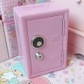 Kids Money Banks, Mini Money Box Gift Safe Case Password with Key Metal Money Box Storage Bedroom Locker Home Ornament. 