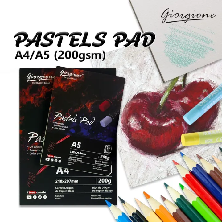 Giorgione%20Pastel%20Pad%20Paper%20200gsm%20A5%20Size%20-%20Image%203