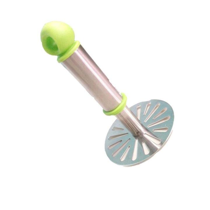 Potato Mash Tool - Lime Green - Kitchen Accessories