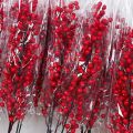 New Chinese Hawthorn Fake Flower Lucky Fortune Fruit Coffee Table Living Room Housewarming Decoration Wedding New Home Dried Flower Ornament.