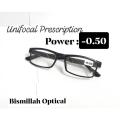 Trendsetter -New Eyewear Unifocal Power Glasses For Men Power Lens Strength -0.50 < -0.50 unifocal power glass with frame- Inventive Choice. 