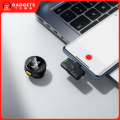 HOCO | L21 “Charm” Wireless Lavalier Microphone | Type-C or Lightning Receiver | Omnidirectional Electret, ENC Noise Reduction | Clip-On, Plug & Play | For Android & iPhone. 