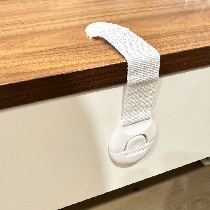 10pcs%20White%20Kids%20Safety%20Cabinet%20Lock%20Baby%20Proof%20Security%20Protector%20Drawer%20Door%20Cabinet%20Lock%20Plastic%20Door%20Lock%20-%20Image%205