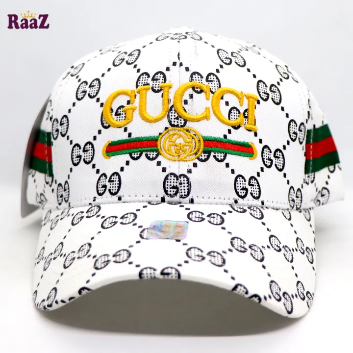 White%20Embroidery%20logo%20Cotton%20Curved%20Visor%20Cap%20-%20Image%202