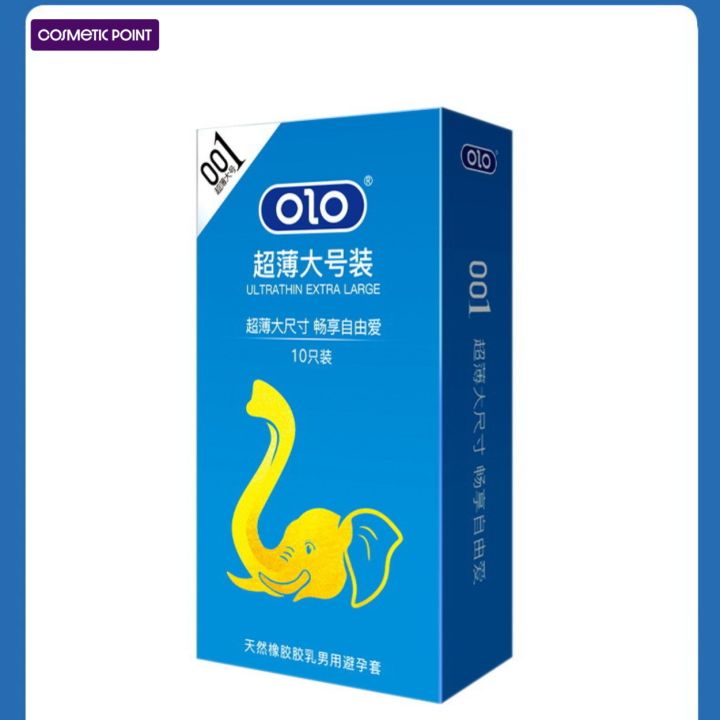 OLO  Ultra-thin Large 10-pack Condoms