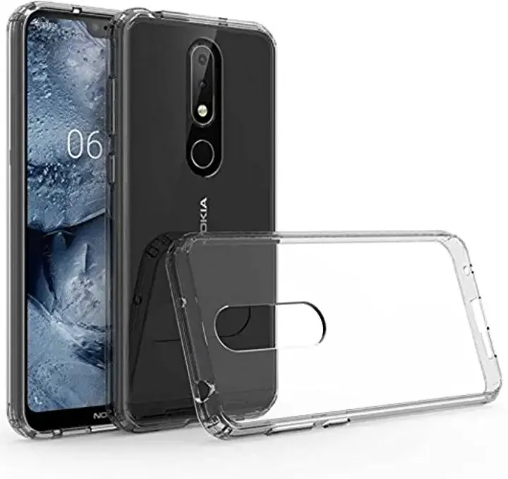 Soft%20Lofad%20Case%20Transparent%20Back%20Cover%20for%20Nokia%206.1%20Plus%20-%20Image%203