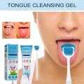 50g EELHOE Tongue Cleansing Gel Silicone Tongue Scraper Cleaning Care Keep Mint Breath Single Fresh Sorbose Brush 2022 To F4A6.