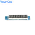 MAX7219 8 Digit Led Digital Tube Display Control Module For Arduino 3.3V 5V Microcontroller Serial Driver 7 Segment. 