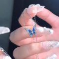 New Blue Silver  Color Flower Adjustable Chain for Women. 