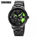 Skmei 1787 Rotation Wheel Creative Fashion Men Stainless Steel Watch Watch -Lamon - Watch. 