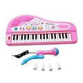 Kids Electronic Organ Keyboard Piano 37 keys Toy Gift With Microphone Musical. 