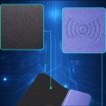 Multifunctional Phone Wireless Charger Rubber Mouse Pad Fast Charging Foldable Waterproof. 